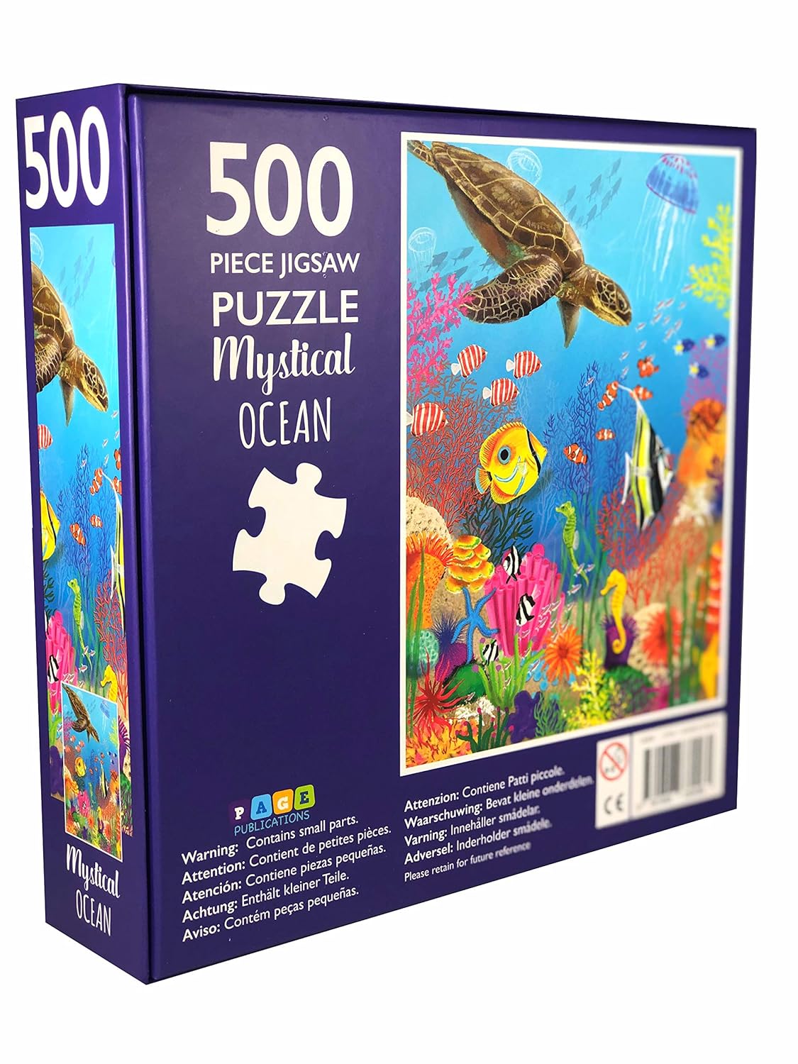 500-Piece Jigsaw Puzzle, Mystical Ocean