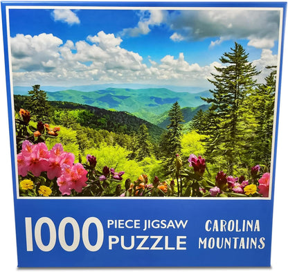1000-Piece Jigsaw Puzzle, Carolina Mountains