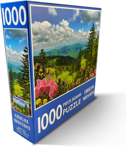 1000-Piece Jigsaw Puzzle, Carolina Mountains