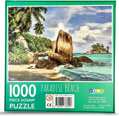 1000-Piece Jigsaw Puzzle, Paradise Beach