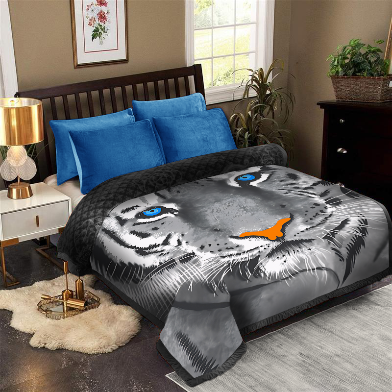 Formr Luxury Mink Blanket, Tiger- 2.1mx2.3m