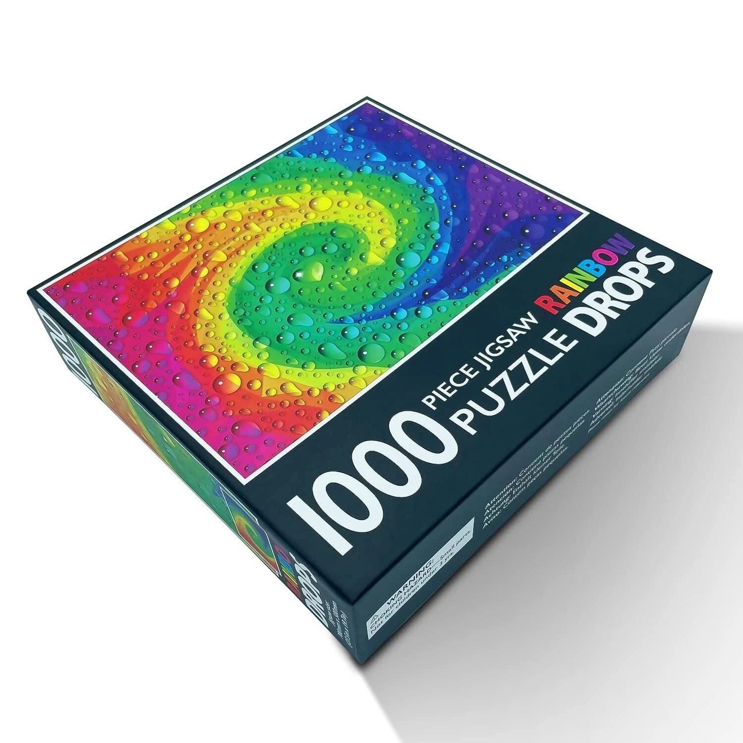 1000 Piece Jigsaw Puzzle, Rainbow Drops