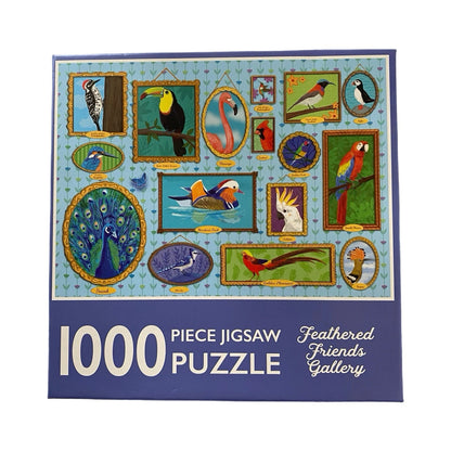 1000 Piece Jigsaw Puzzle, Feathered Friends Gallery
