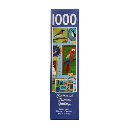 1000 Piece Jigsaw Puzzle, Feathered Friends Gallery