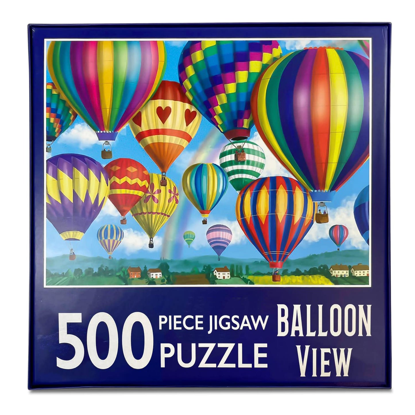 500 Piece Jigsaw Puzzle, Balloon View