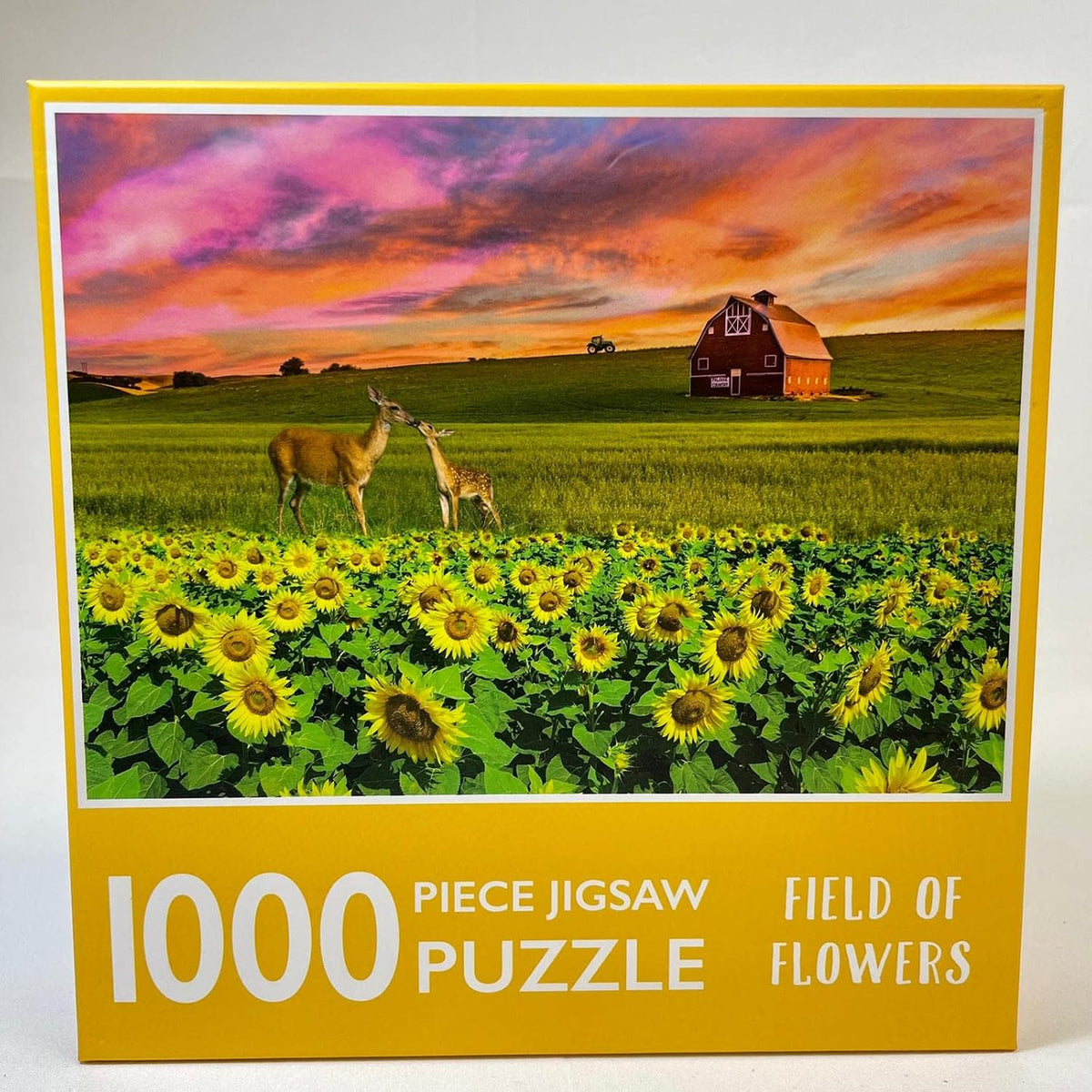 1000-Piece Jigsaw Puzzle, Field of Flowers