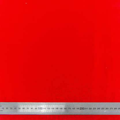 Plain Craft & Quiltng Fabric, Scarlet- Width 112cm