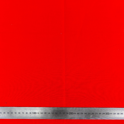 Plain Craft & Quiltng Fabric, Chili Pepper- Width 112cm