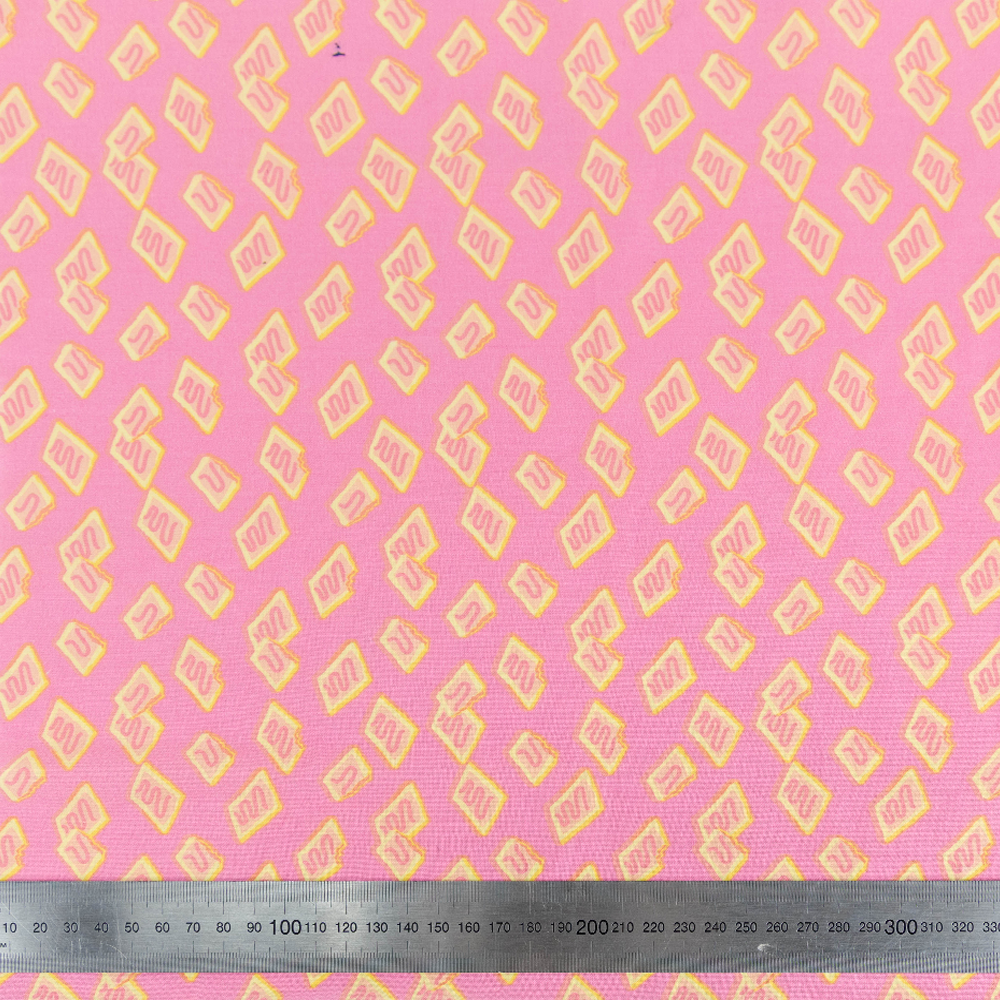 Print Craft & Quiltng Fabric, Strawberry Tart-Width 110cm