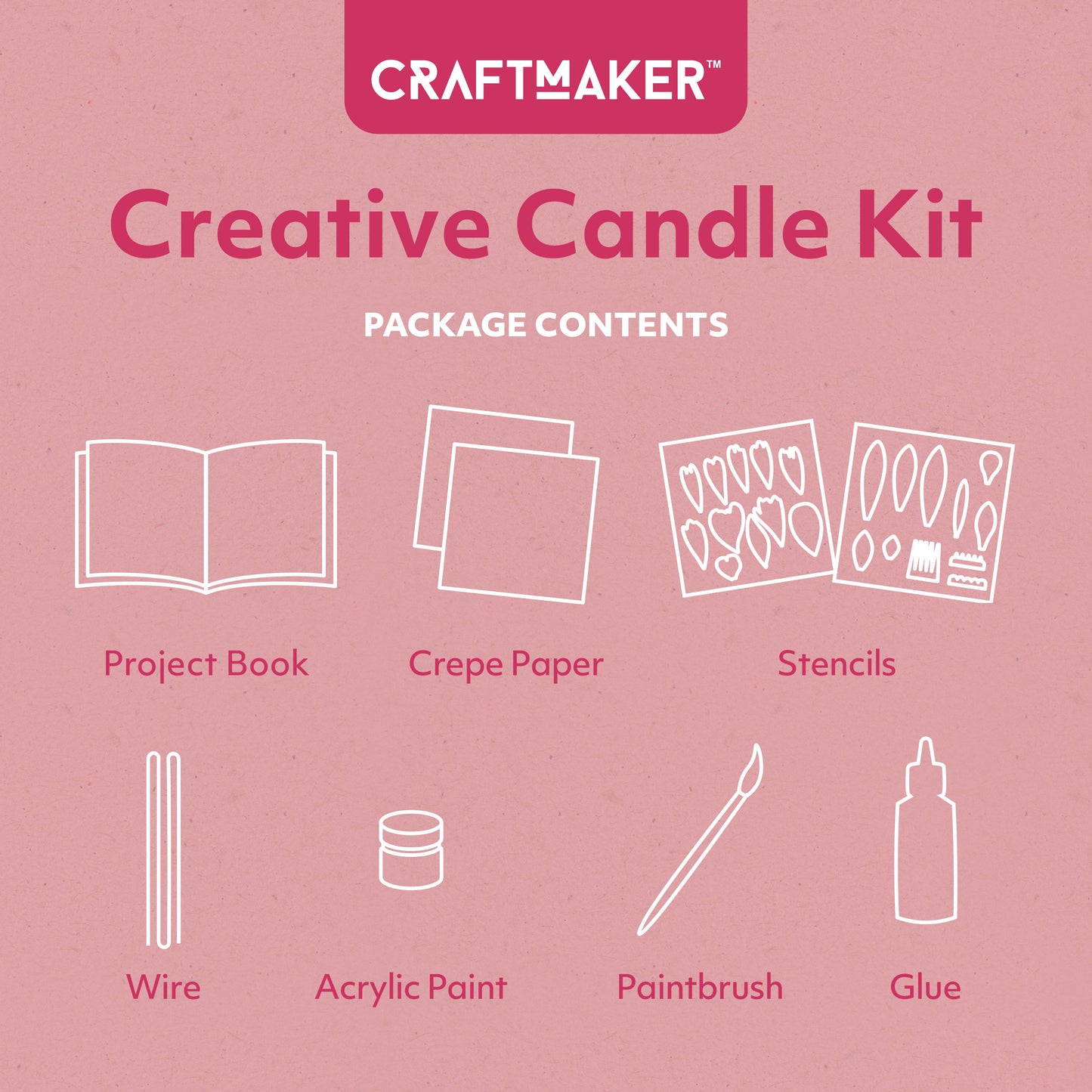 Craft Maker Paper Flowers Kit