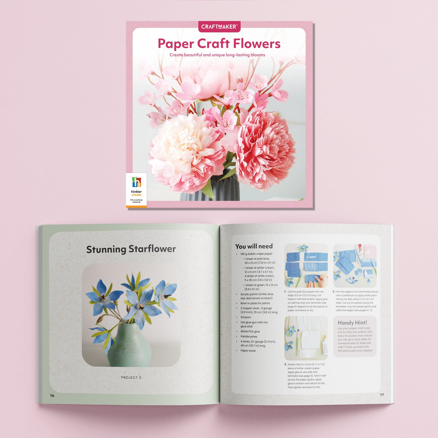 Craft Maker Paper Flowers Kit