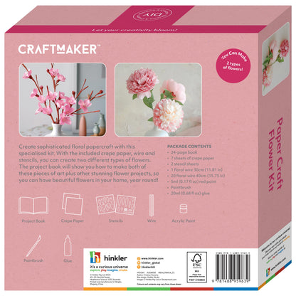 Craft Maker Paper Flowers Kit