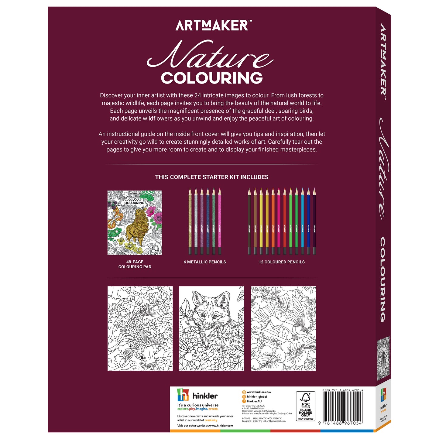 Art Maker Nature Colouring