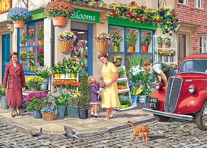 1000-Piece Jigsaw Puzzle, Falcon Deluxe The Florist