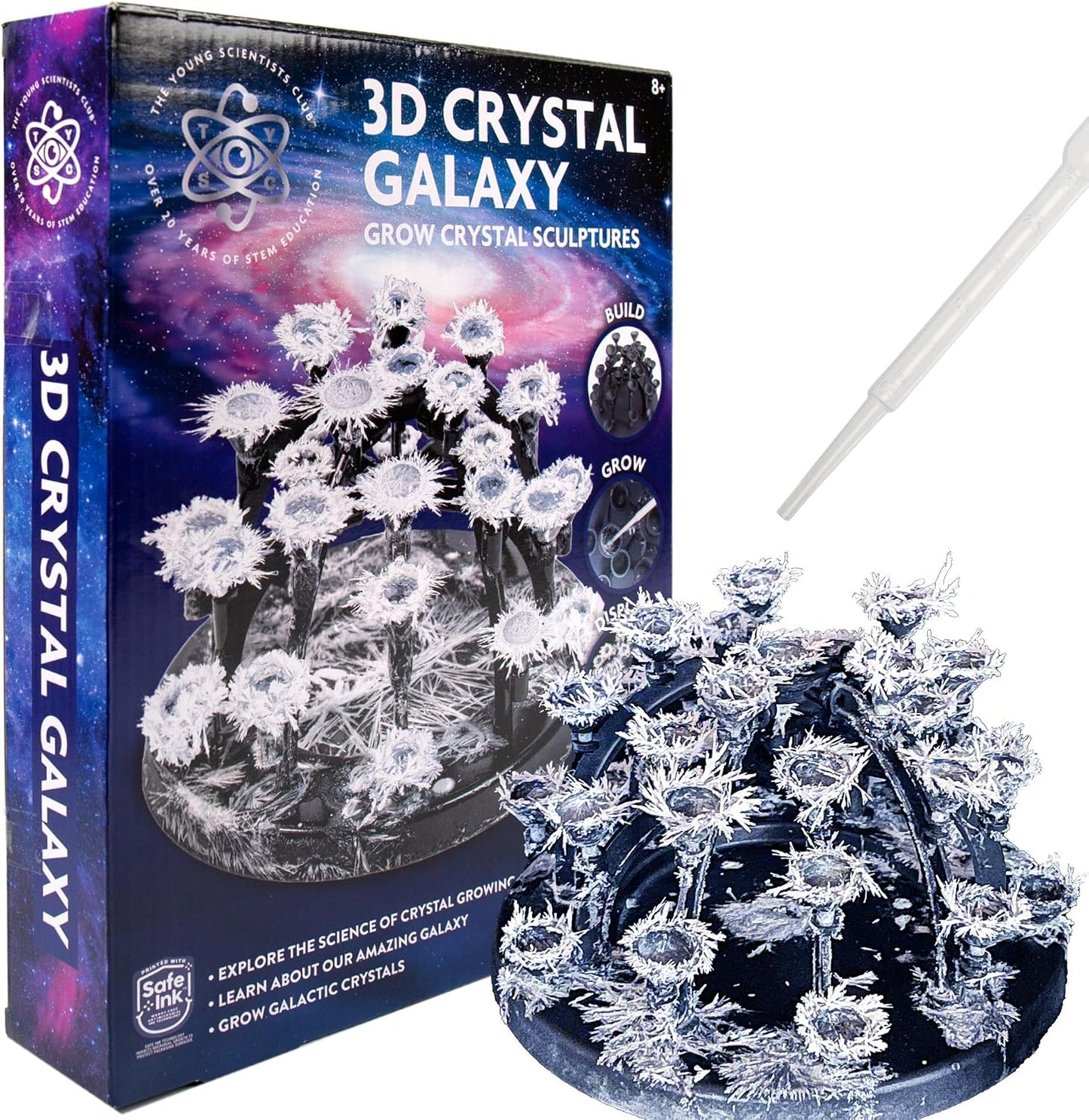 The Young Scientist Club 3D Crystal Galaxy