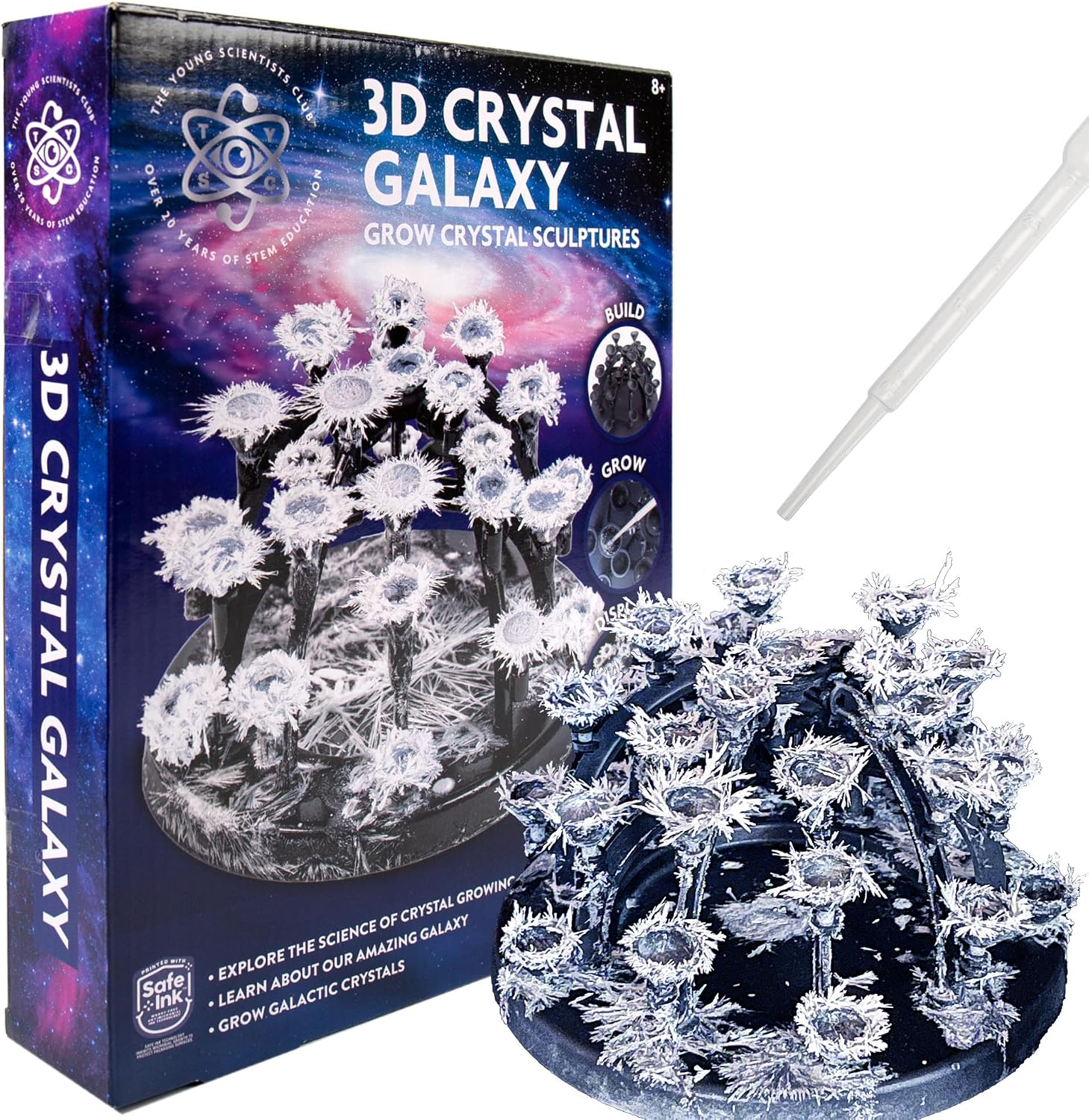 The Young Scientist Club 3D Crystal Galaxy