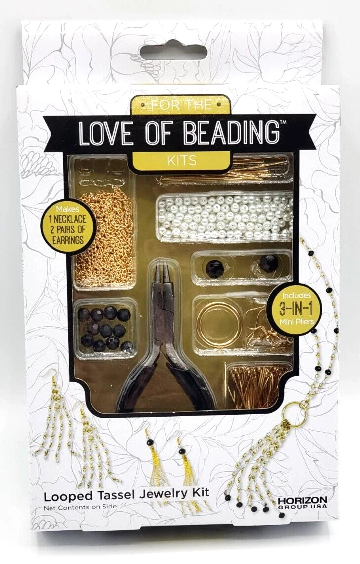 HOR - For The Love of Beading DIY Jewelry Kit  Looped Tassel Jewelry Kit
