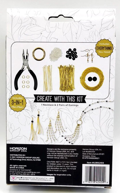 HOR - For The Love of Beading DIY Jewelry Kit  Looped Tassel Jewelry Kit