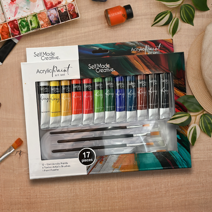 Makr Acrylic Art Set 17pce