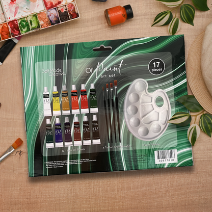Makr Oil Art Set 17pce