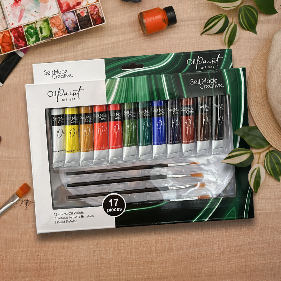 Makr Oil Art Set 17pce