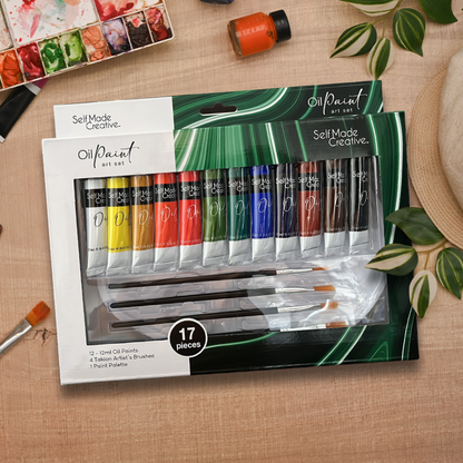 Makr Oil Art Set 17pce