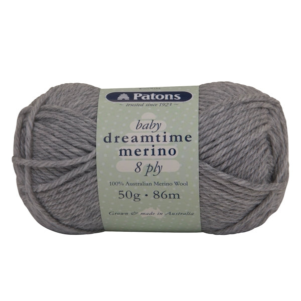 Patons Dreamtime Merino 8ply Crochet & Knitting Yarn, 50g Merino Wool Yarn