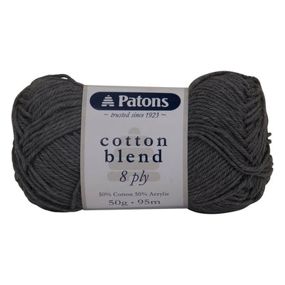 Patons Cotton Blend 8ply Crochet & Knitting Yarn, 50g Cotton Acrylic Yarn