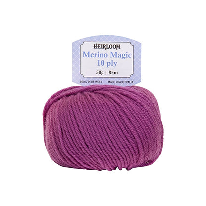 Heirloom Merino Magic 10ply Crochet & Knitting Yarn, 50g Wool Yarn