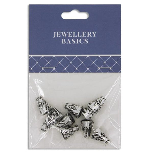 Multistrand Connector, Silver- 10pc- Sullivans