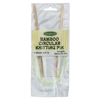 Circular Bamboo Needles 80cm