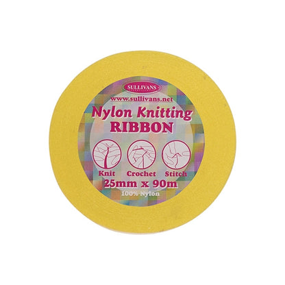 Sullivans Nylon Knitting Ribbon, 25mm x 90m