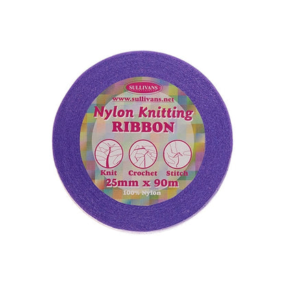 Sullivans Nylon Knitting Ribbon, 25mm x 90m