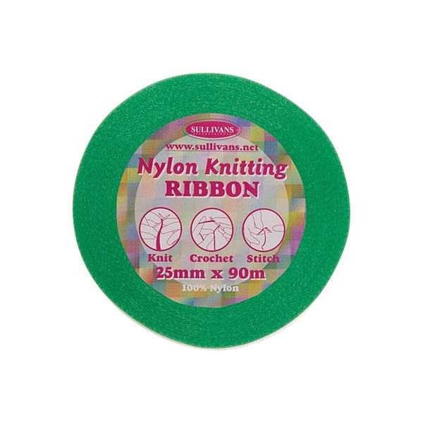 Sullivans Nylon Knitting Ribbon, 25mm x 90m