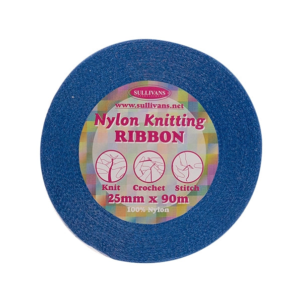 Sullivans Nylon Knitting Ribbon, 25mm x 90m