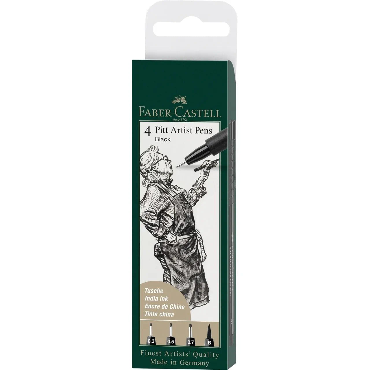 Pitt Artist Assorted Nibs- Pk4