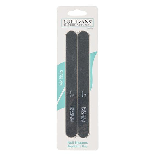 Nail Shapers, Medium/Fine 175mm - 2pk - Sullivans