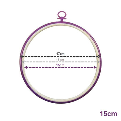 Sullivans Embroidery Hoop, Circular - Assorted