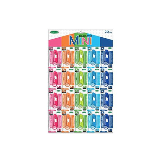 Sullivans Mini Cutter, 5 Assorted Colours- 75 mm