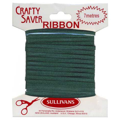 Crafty Saver Satin Ribbon, Wine- 3mm x 7m