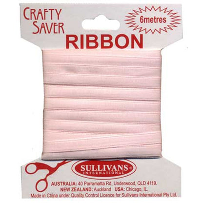 Crafty Saver Satin Ribbon, 6mm x 6m