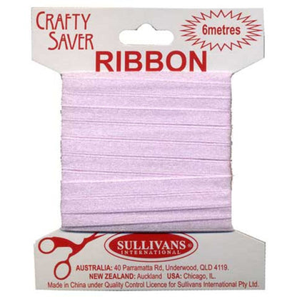 Crafty Saver Satin Ribbon, 6mm x 6m