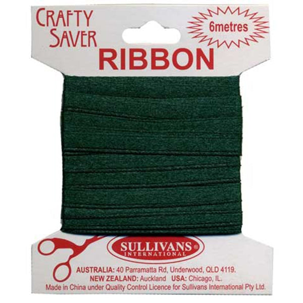 Crafty Saver Satin Ribbon, 6mm x 6m