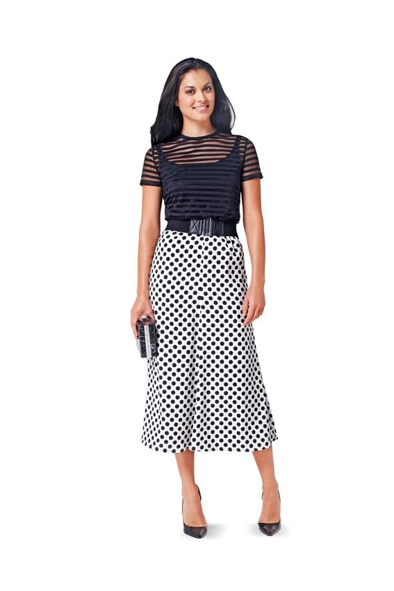 Burda Pattern 6818 Skits (10-28)