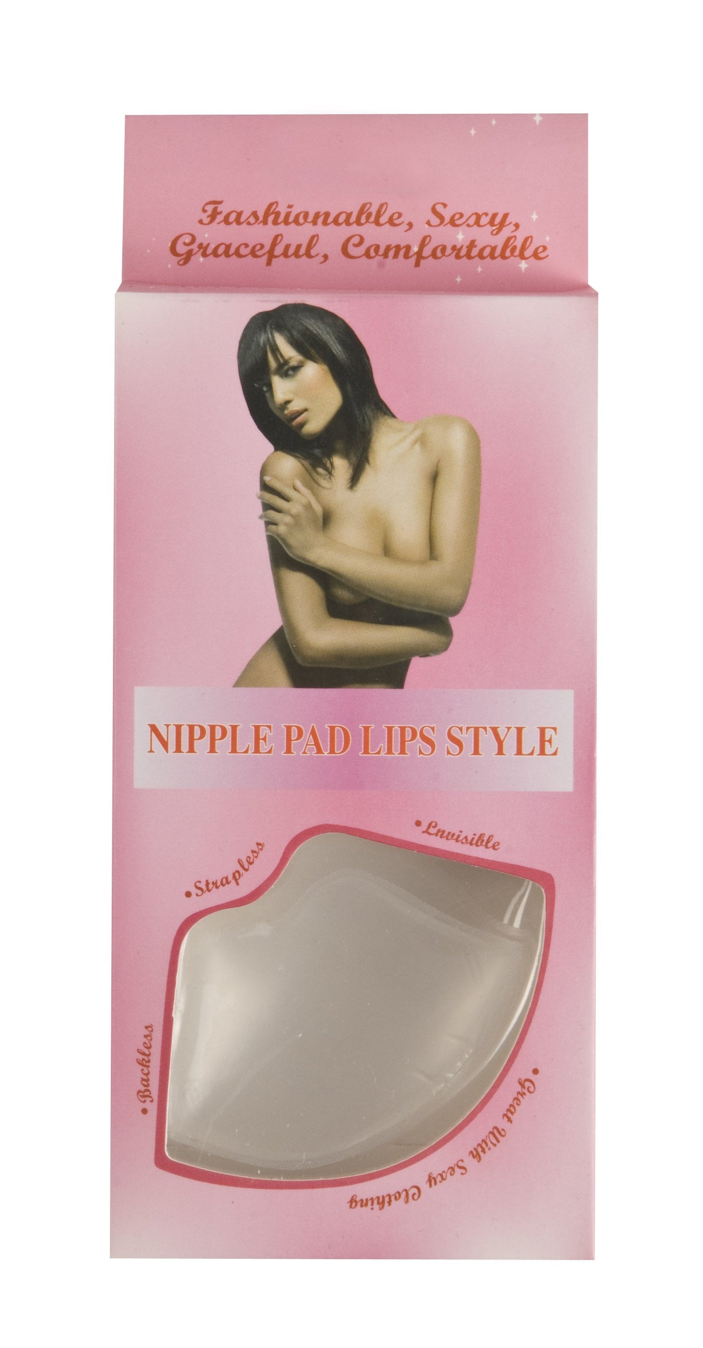 Sullivans Nipple Covers, Clear Lips
