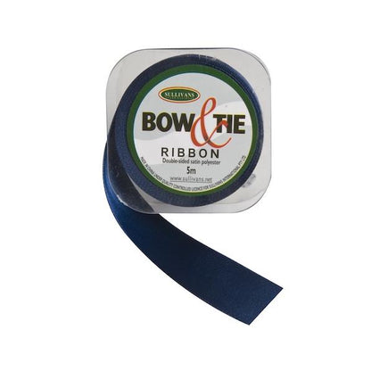 Satin Ribbon, White- 24mm x 5m