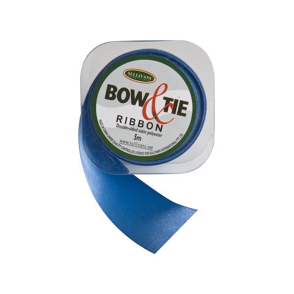 Satin Ribbon, White- 36mm x 5m