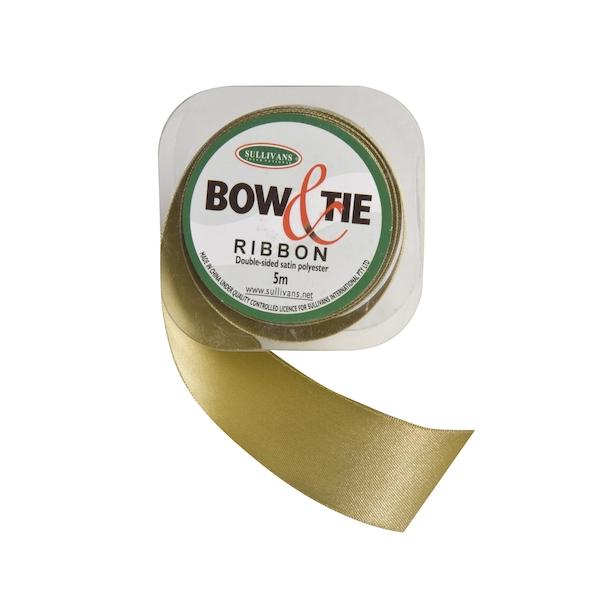 Satin Ribbon, White- 36mm x 5m – Lincraft
