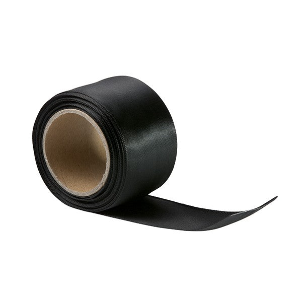 Satin Ribbon, White- 36mm x 5m