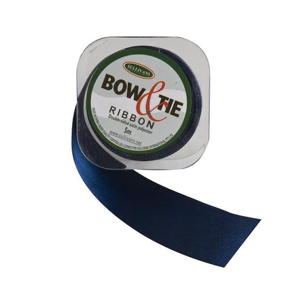 Satin Ribbon, White- 36mm x 5m